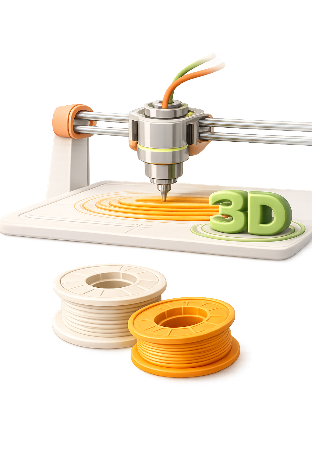 3D-принтер в работе